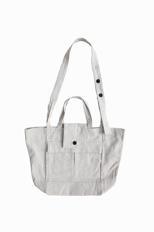 O PROJECT CANVAS 2WAY LARGE CARRIER BAG - KINARI