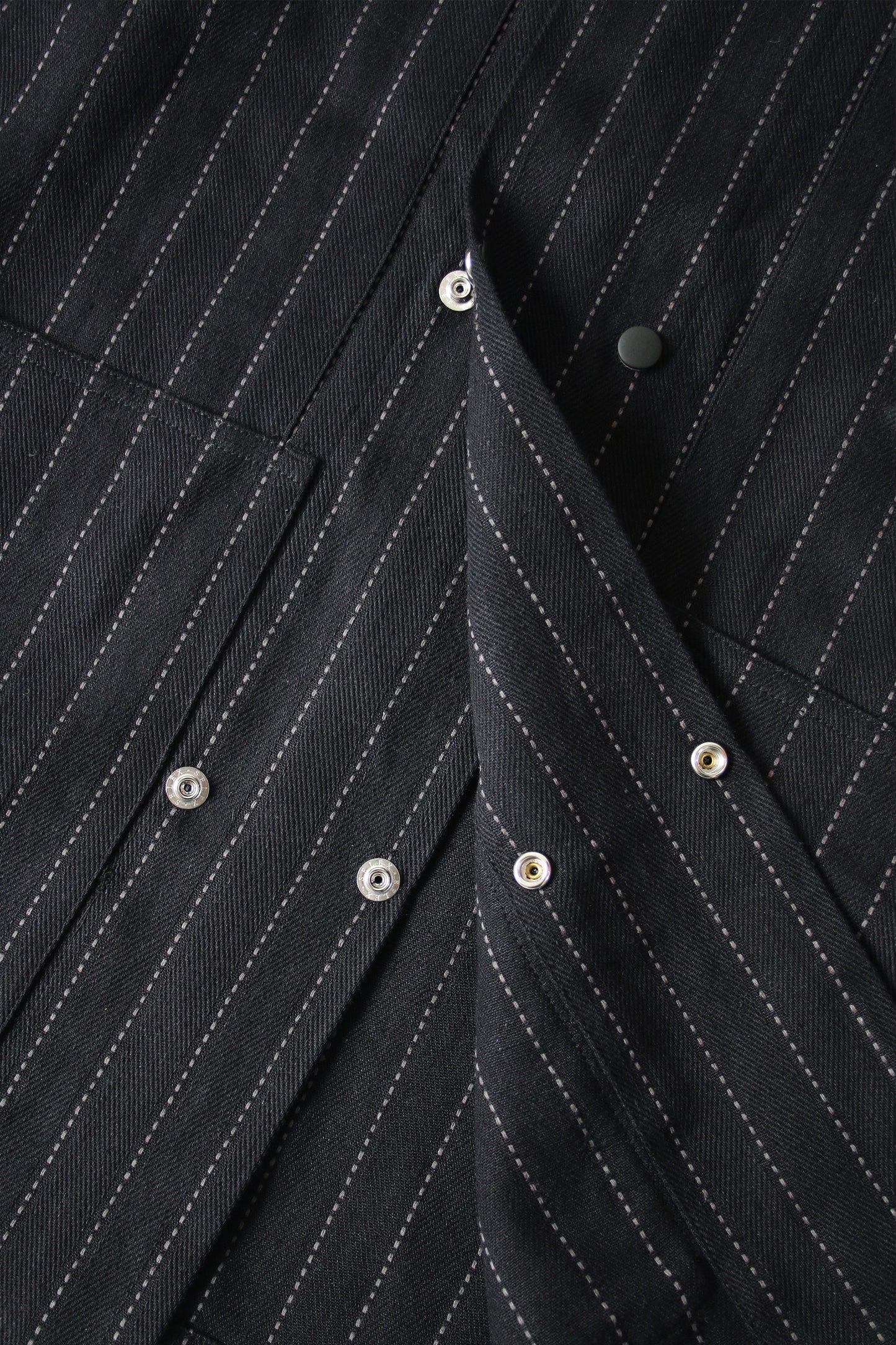 MY BEAUTIFUL LANDLET DOBBYSTRIPE HERRINGBONE JACKET