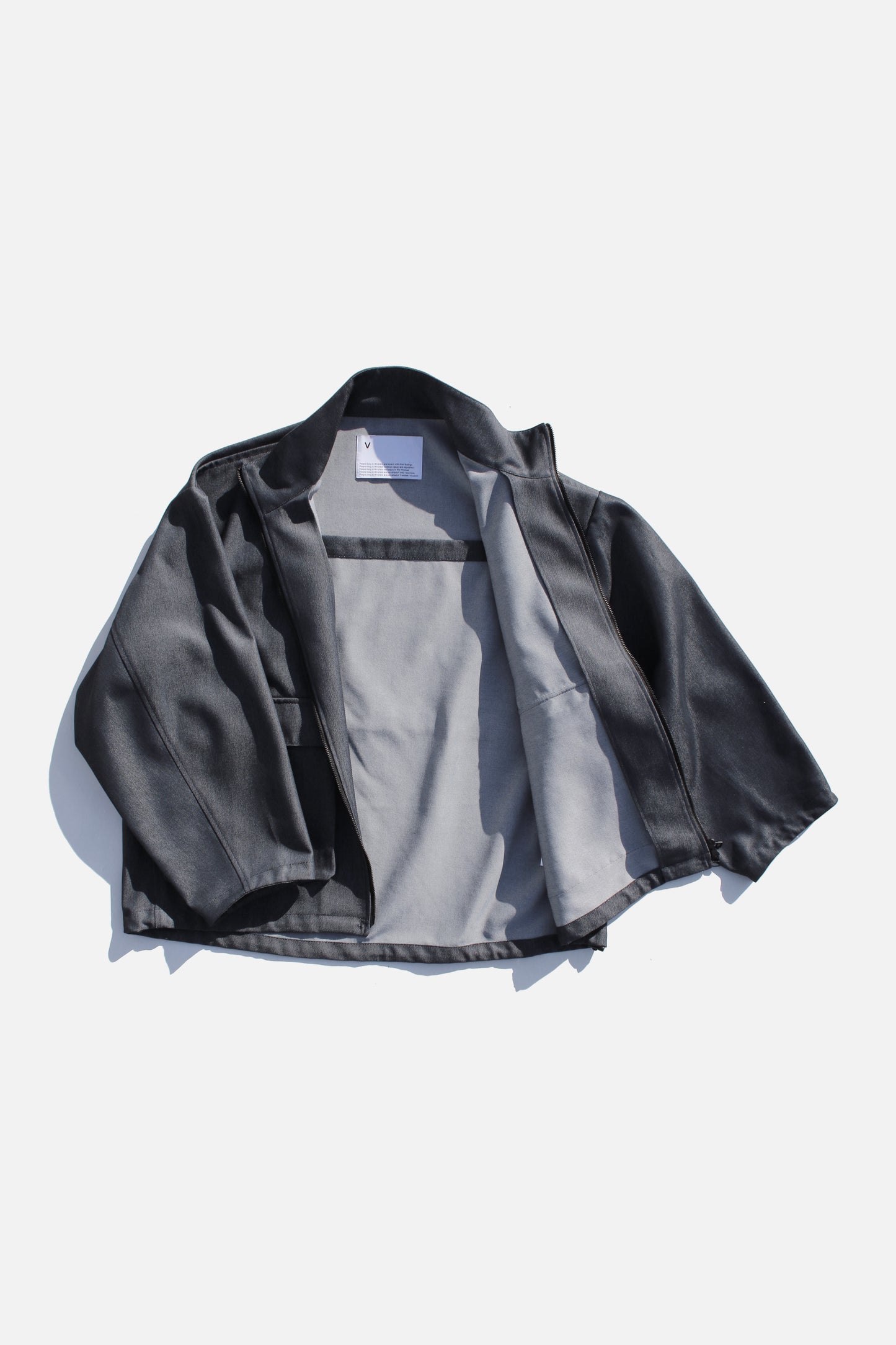 VOAAOV UNCHANGED DENIM BLAZER