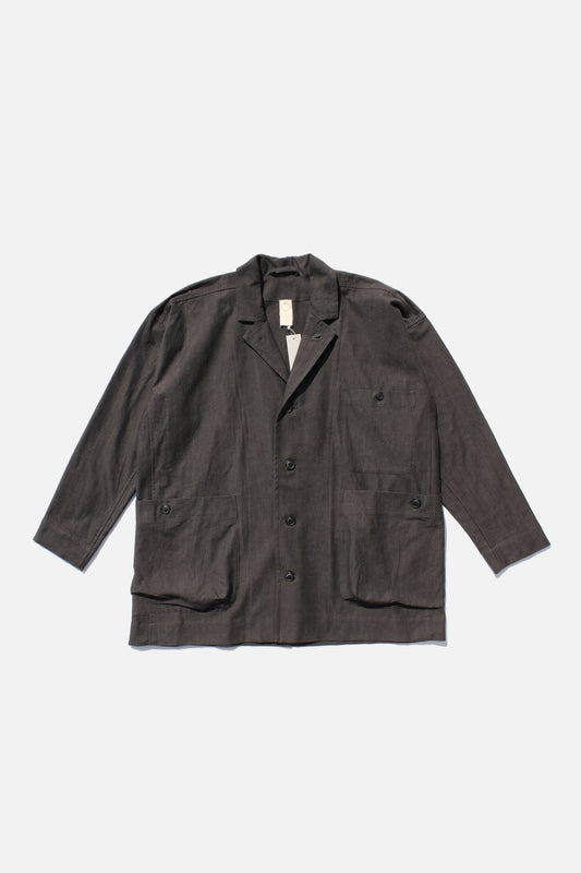 O PROJECT BRUSHED LT CANVAS BLAZER