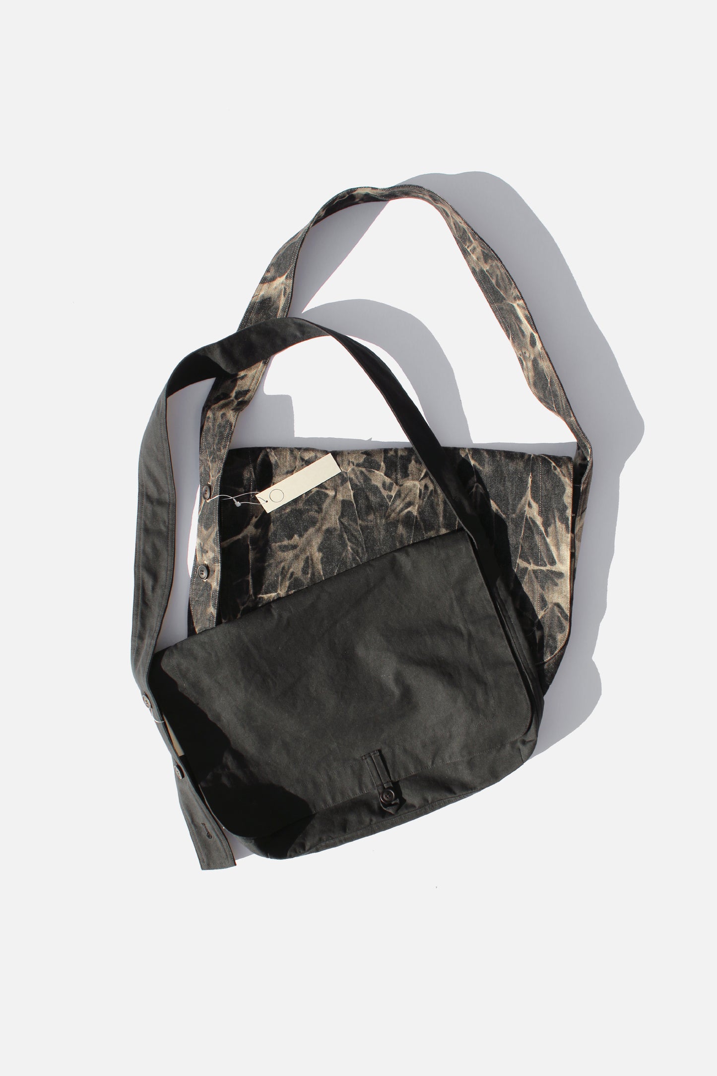 O PROJECT PARAFFIN COATED CLOTH CARRIER BAG