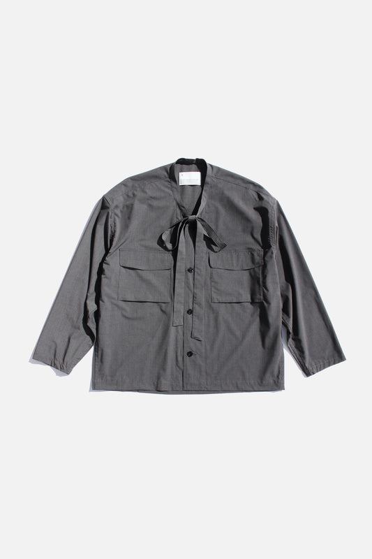 VOAAOV T/R TYPEWRITER SHIRT - CHARCOAL