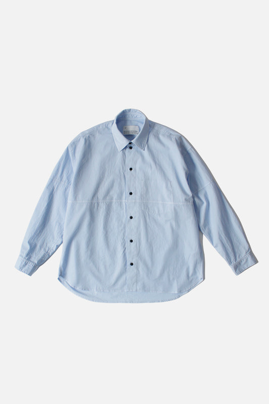 VOAAOV 200/2 TWILL LS SHIRT - SAX