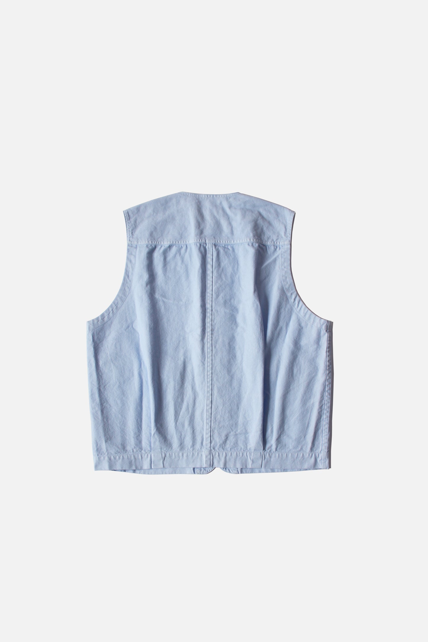 VOAAOV HEAVY OXFORD VEST - SAX