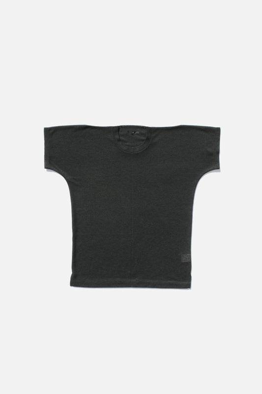 Y's POLYESTER TEE BLACK