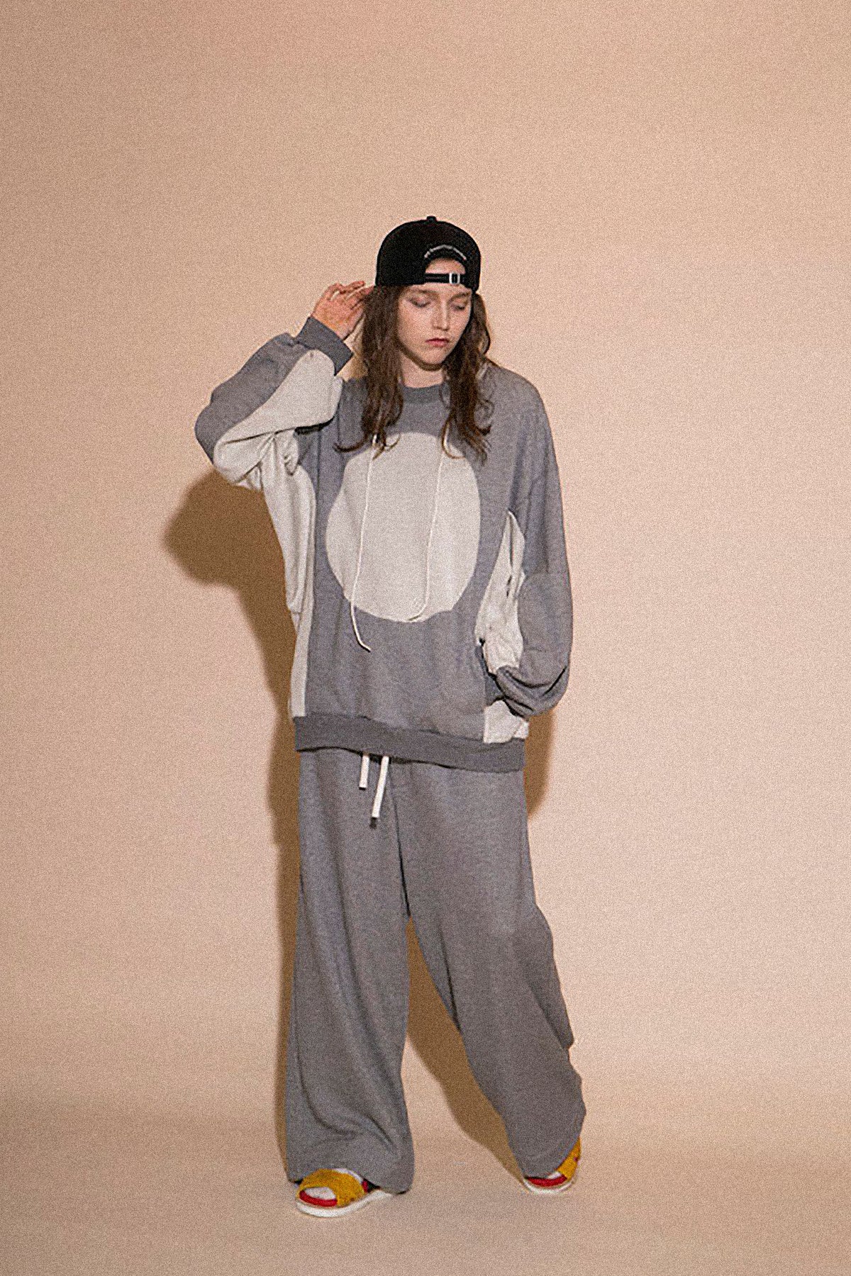 MY BEAUTIFUL LANDLET HEAVY FRENCH TERRY SWEATPANTS - GRAY