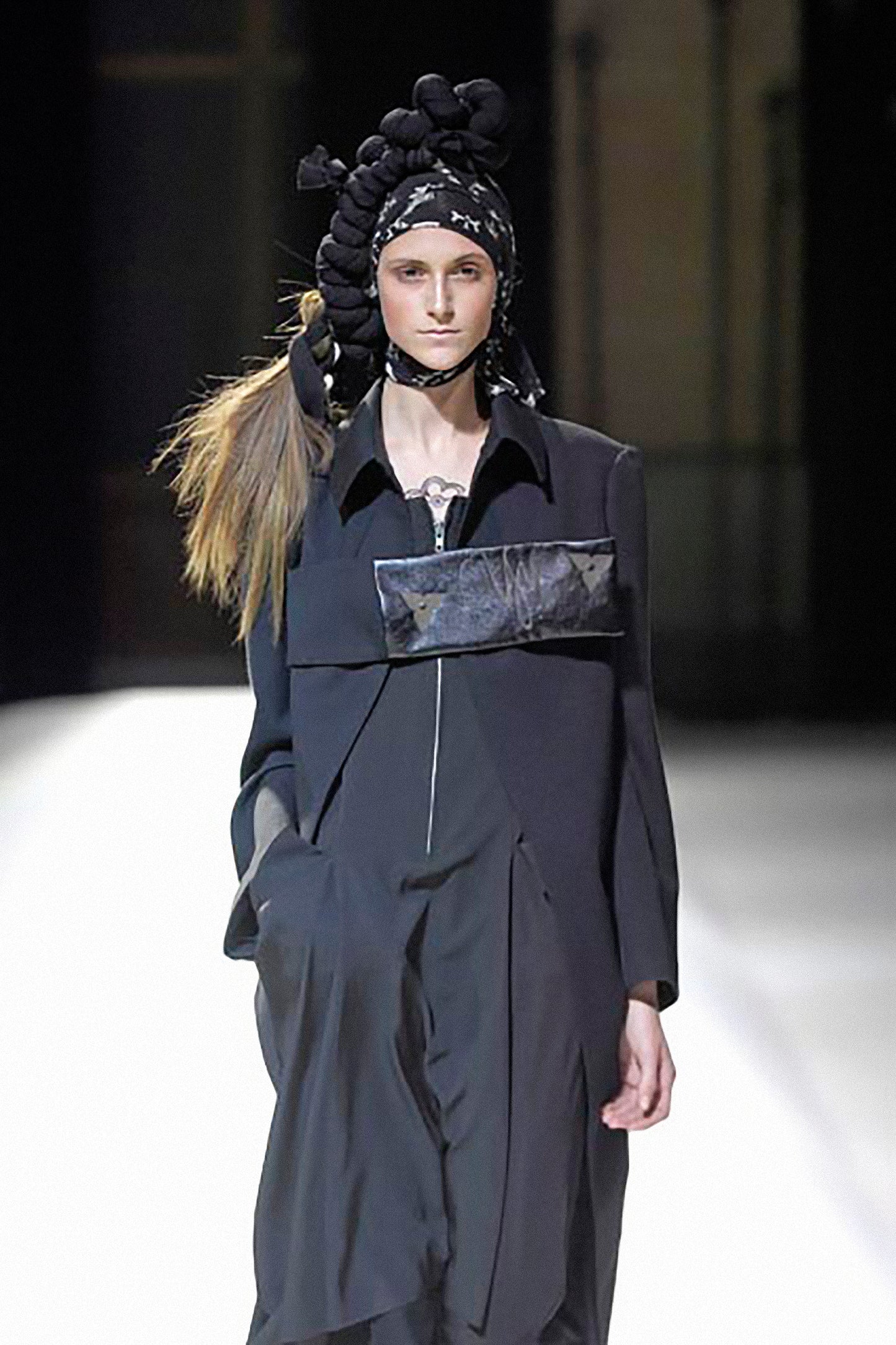 Yohji Yamamoto FEMME TAIL COAT BLACK