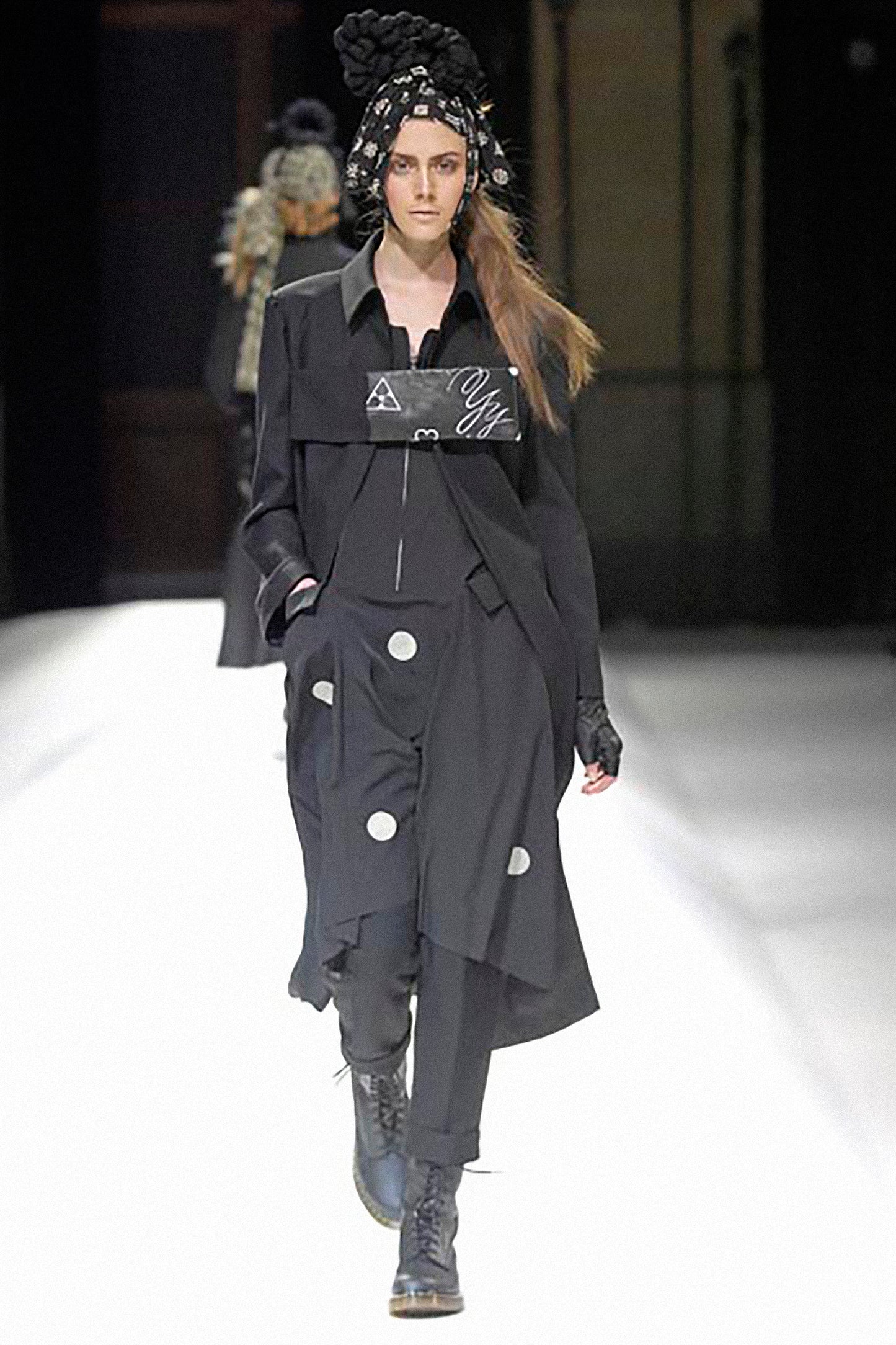 Yohji Yamamoto FEMME TAIL COAT BLACK
