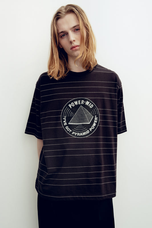 ESSAY ORIGINAL PIN STRIPE T-SHIRT - PYRAMID