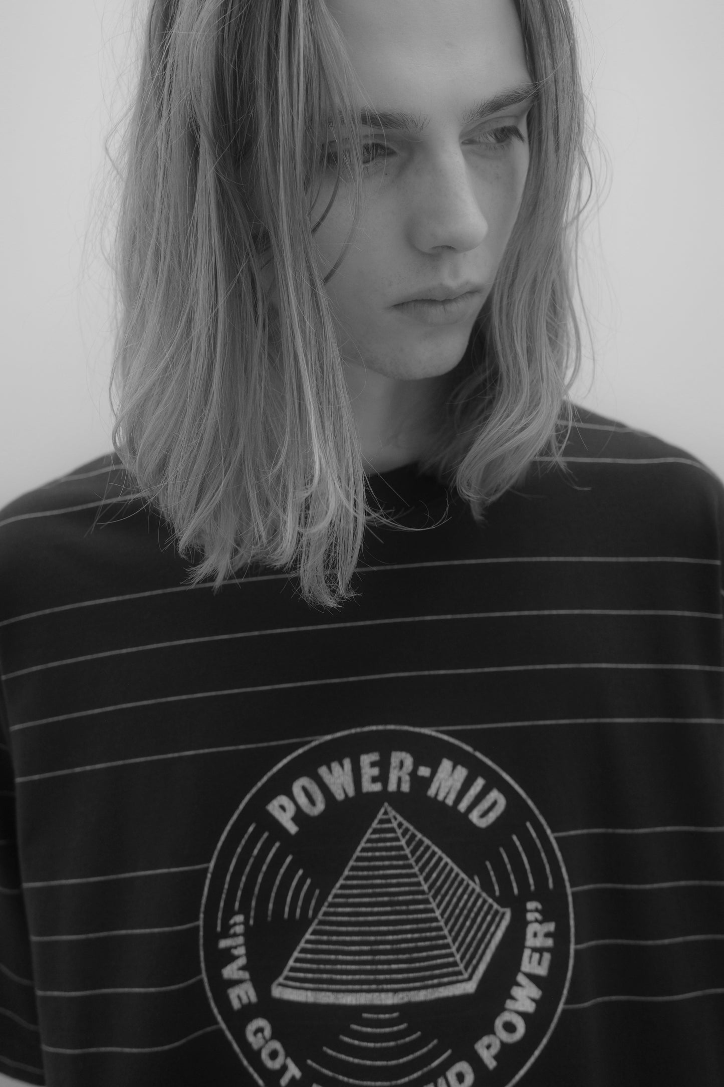 ESSAY ORIGINAL PIN STRIPE T-SHIRT - PYRAMID