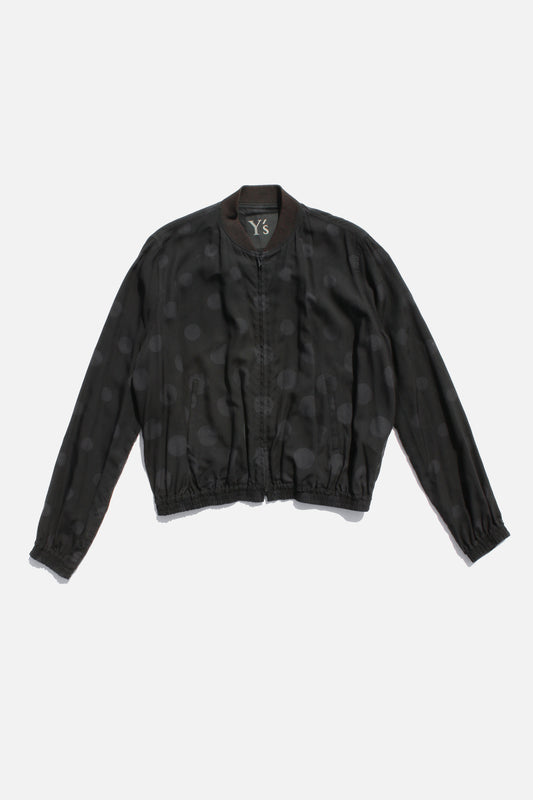 Y's BOMBER JACKET BLACK