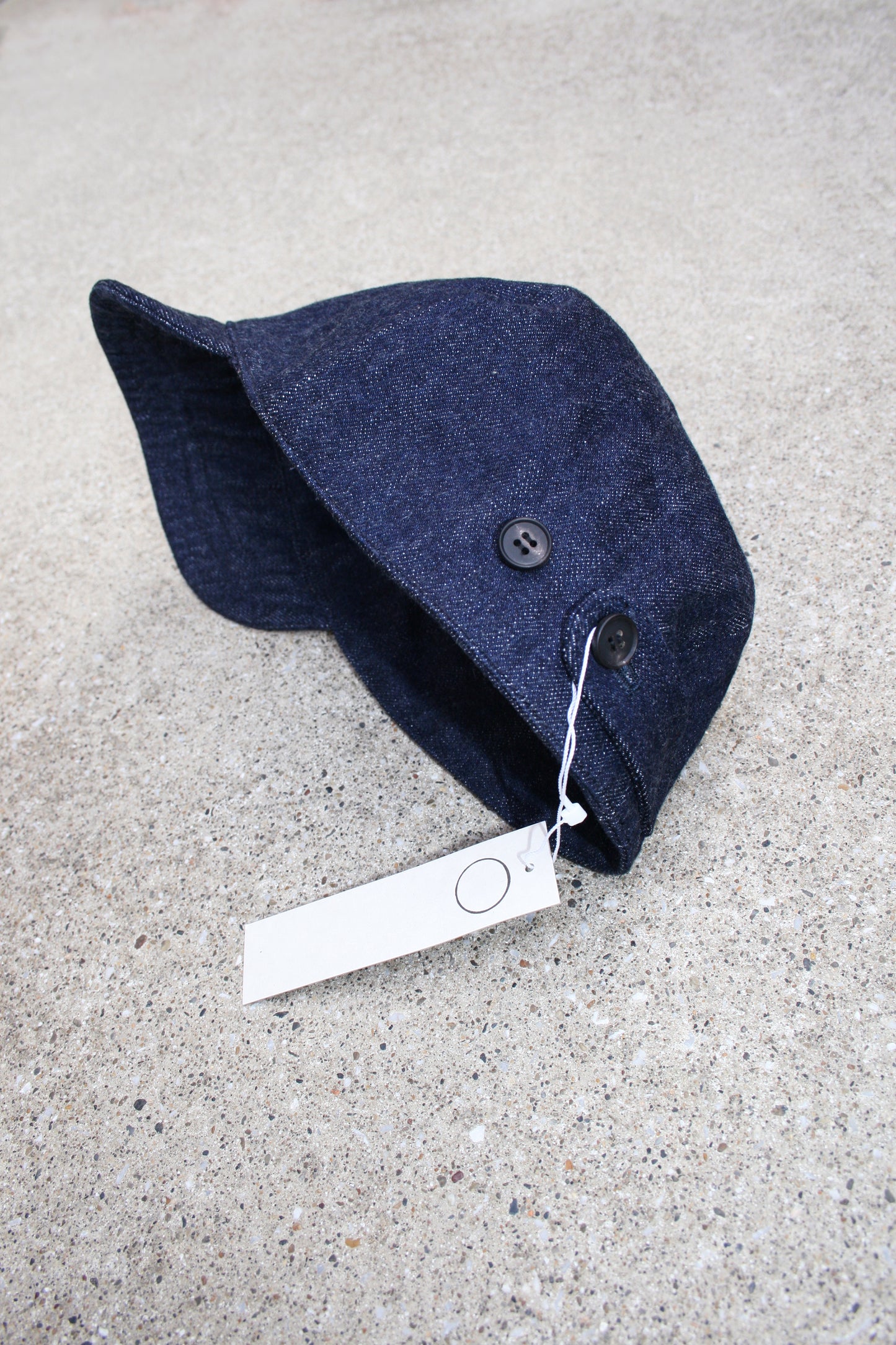 O PROJECT ORGANIC SELVEDGE DENIM BASEBALL CAP