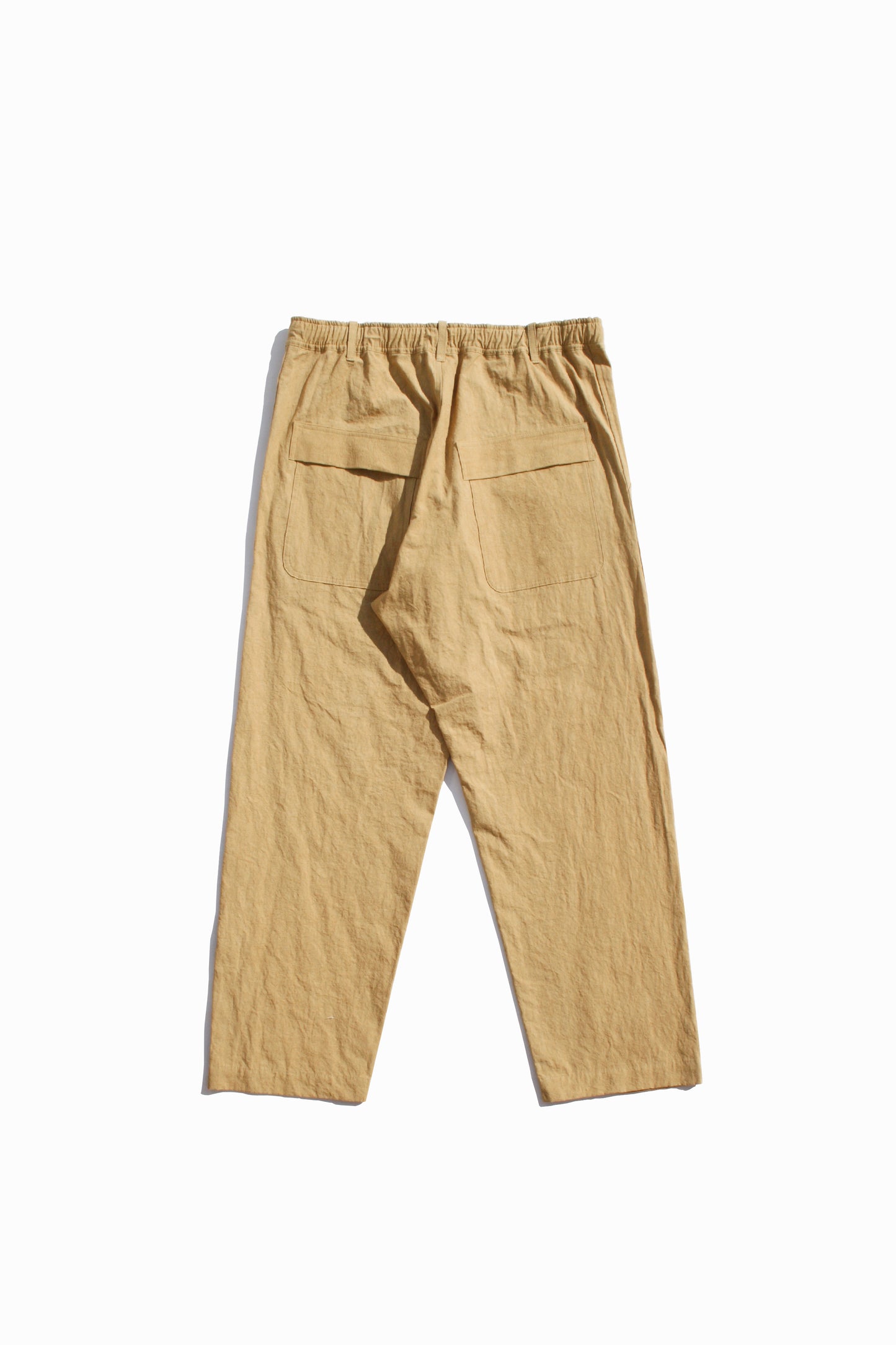 O PROJECT CHINO TROUSERS - MUSTARD