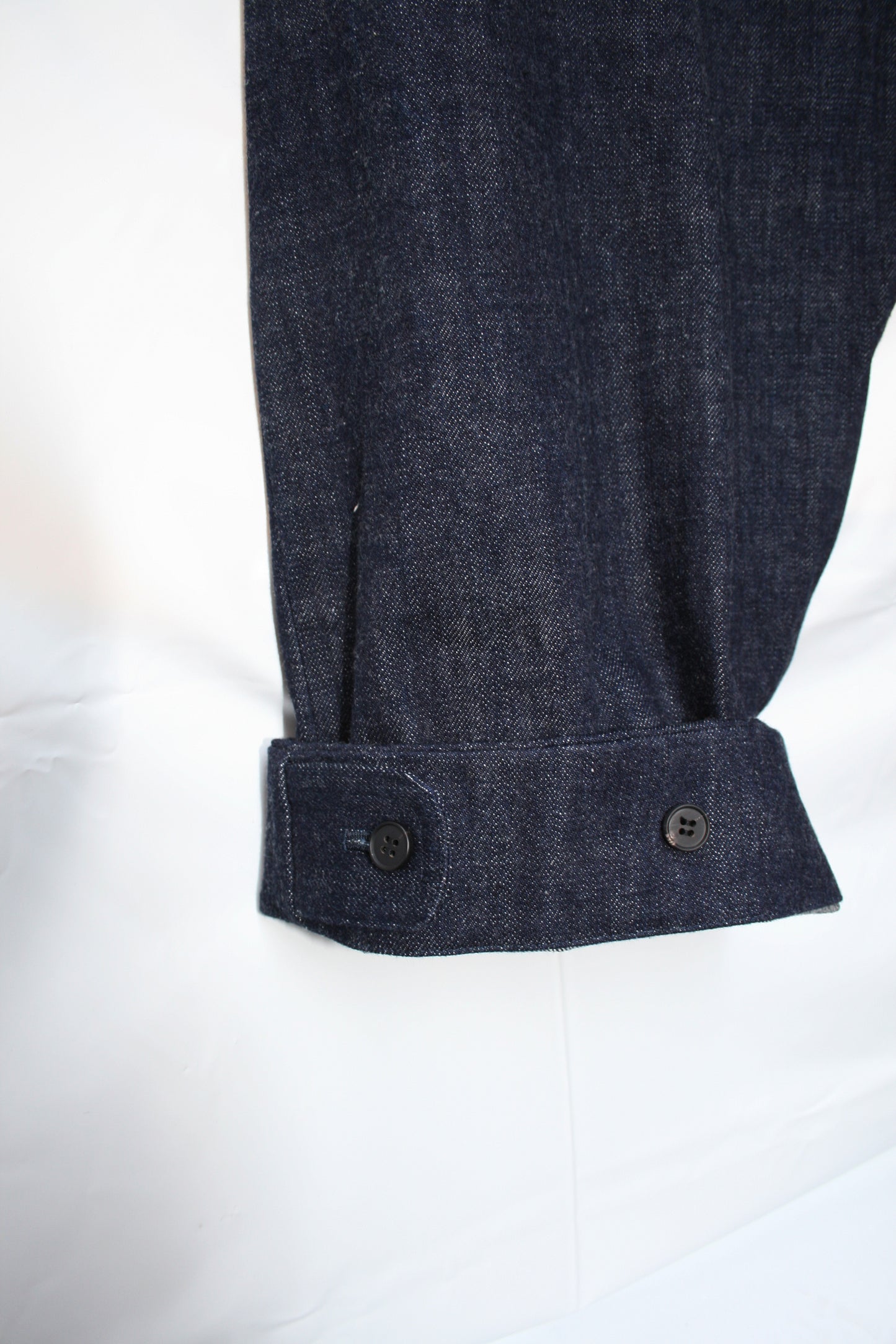 O PROJECT ORGANIC SELVEDGE DENIM TROUSERS - INDIGO