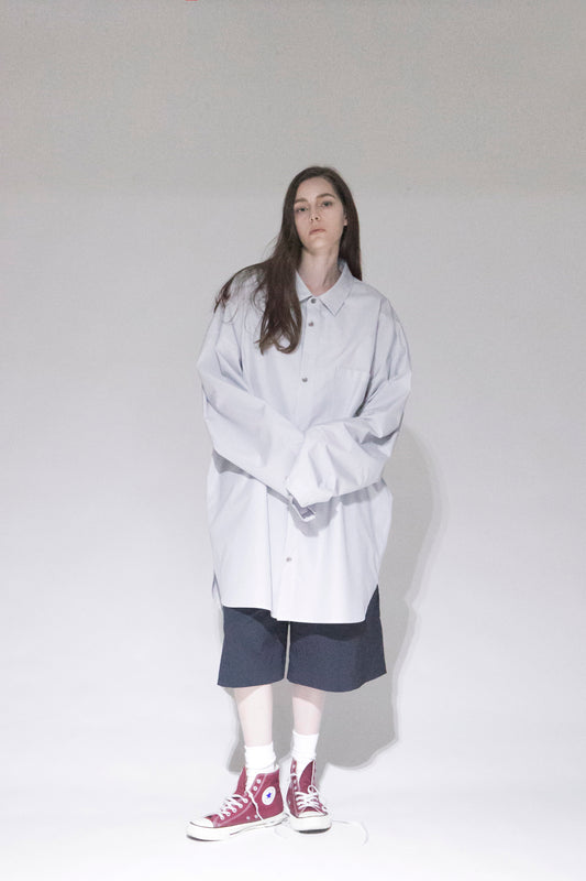 VOAAOV XXXXL SHIRT - WHITE STRIPE