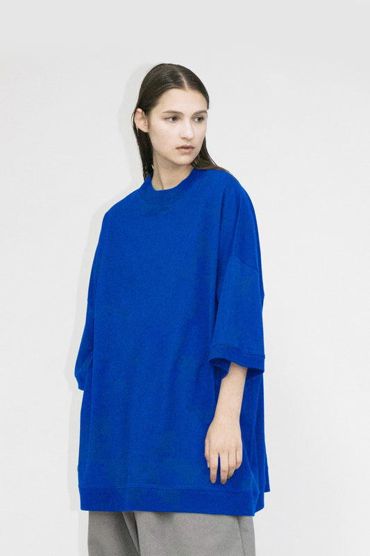 2021AW, WM16-CS212161, MY BEAUTIFUL LANDLET SUPER BASIC JERSEY OVERSIZED TEE, Blue, made in Japan, TOYASIDO, トヤシド,  通販.