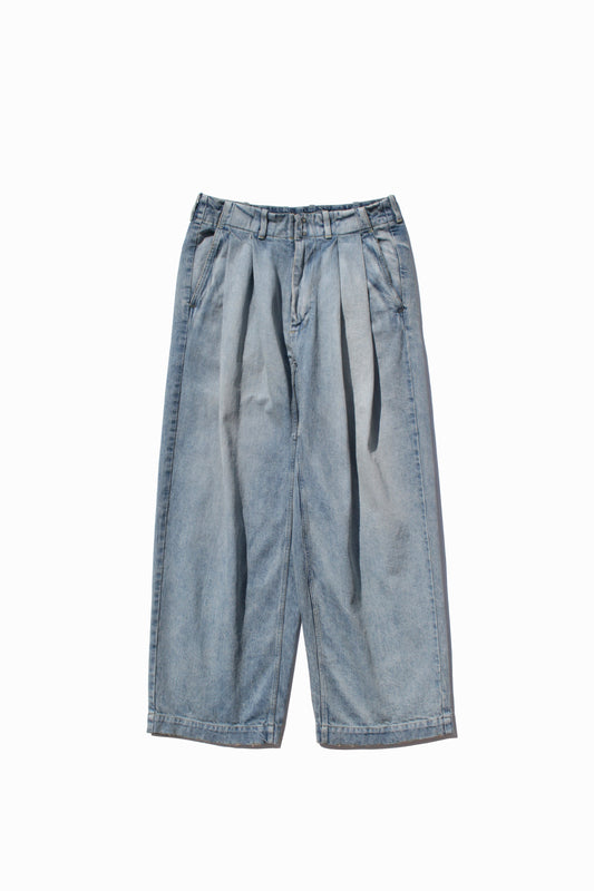 MY BEAUTIFUL LANDLET USED WASH DENIM PANTS
