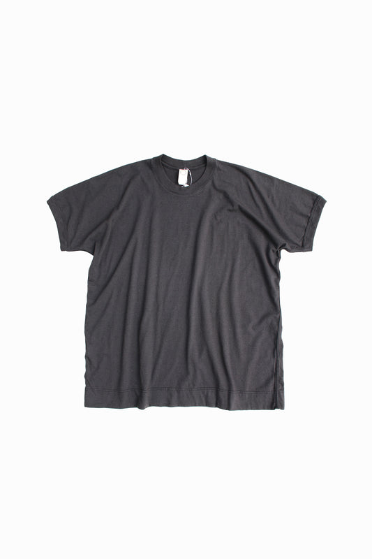 O PROJECT COTTON HEMP JERSEY SS TEE - BLACK
