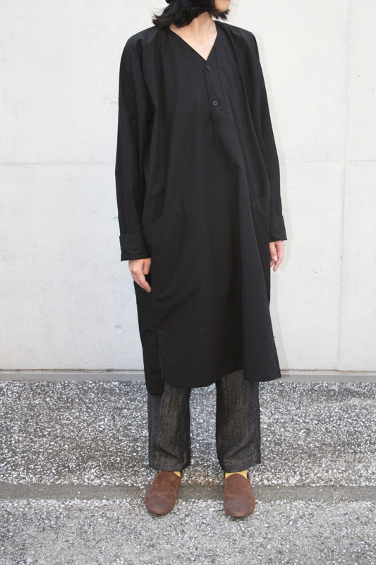 O PROJECT GRANDAD TUNIC TYPEWRITER SHIRT