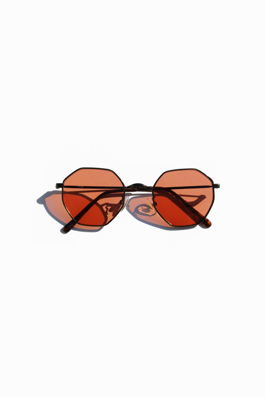 ESSAY LG SUNGLASS - RED BROWN