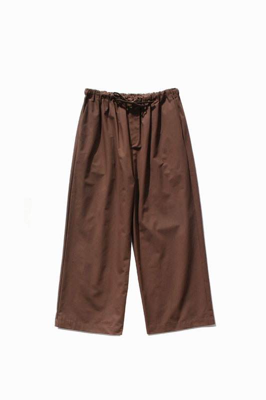 BASISBROEK NEUSY WIDE PANTS - BROWN