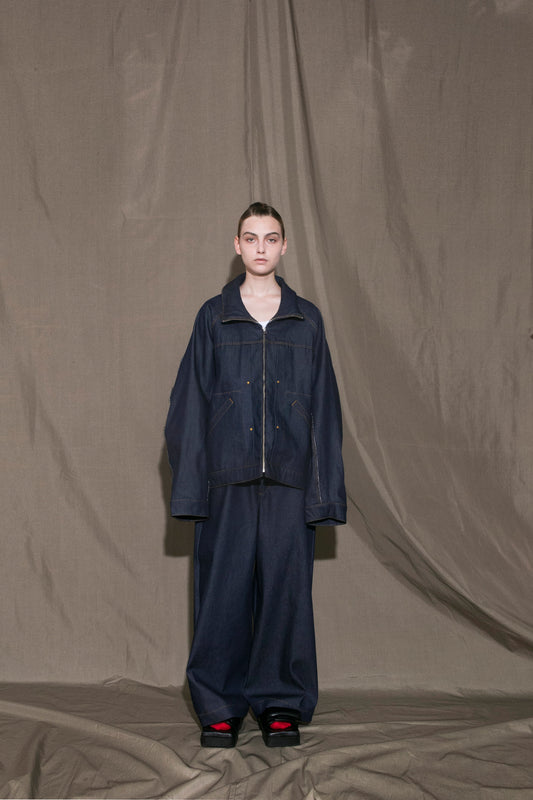 MY BEAUTIFUL LANDLET DENIM JACKET - INDIGO