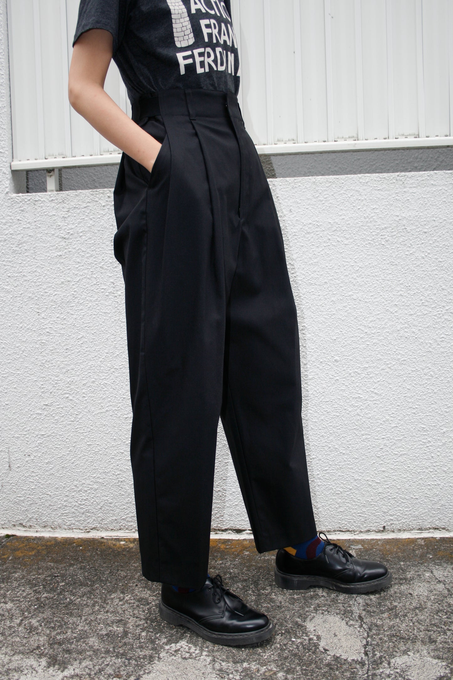 MY BEAUTIFUL LANDLET HIGH DENSITY GABARDINE PANTS